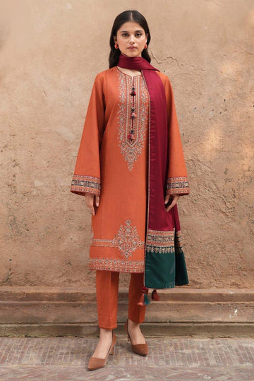 Embroidered Lawn Fancy 3 Piece Dress
