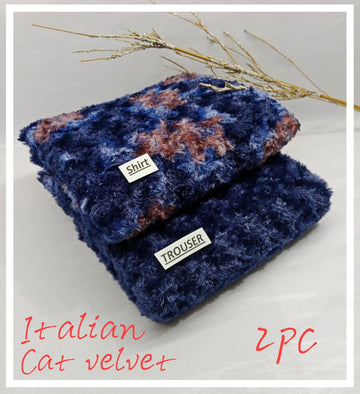 Indan 2-Piece Stone Velvet