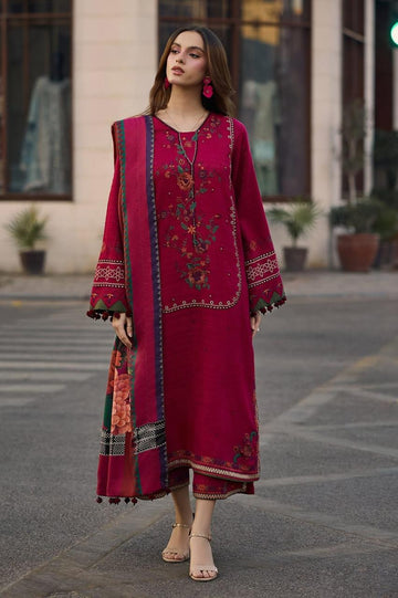 Embroidered Lawn Shirt With Voil Dupatta