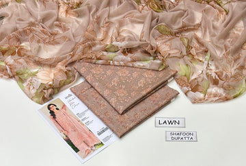 Print lawn 3pc Suit