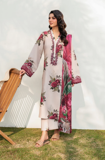 Emb Lawn 3 Piece Suit